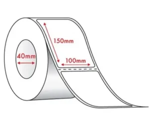 Shop 100mm x 150mm barcode labels direct thermal labels.Perfect for shipping,inventory,retail labeling and warehouse applications.Product labels