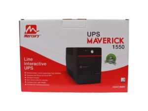 Protect your electronics with the Mercury 1550VA UPS. This interactive UPS provides reliable backup power, automatic voltage regulation & surge protection.