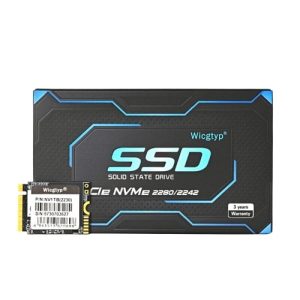 Experience ultra-fast performance & speed with the NVMe M.2 2230 1TB SSD.Booting times,quick data transfers & reliable storage in a compact design.