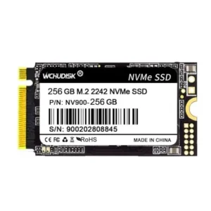 Upgrade your device with a compact M.2 2242 NVMe 256GB SSD.Experience lightning-fast boot times,rapid application loading & improved system responsiveness.