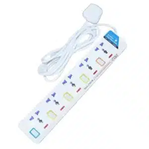 5 way extension cable,electric extension cable, power extension lead, multi socket extension, Marken extension cable,household extension cord