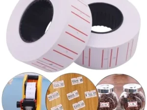 Streamline pricing with our 22x12mm labels! Designed for single-line labellers,for superior readability & strong adhesion for accurate retail tagging.