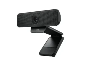 Logitech C925e Webcam delivers professional 1080p HD video and clear audio for business meetings. With automatic light correction & a privacy shutter.