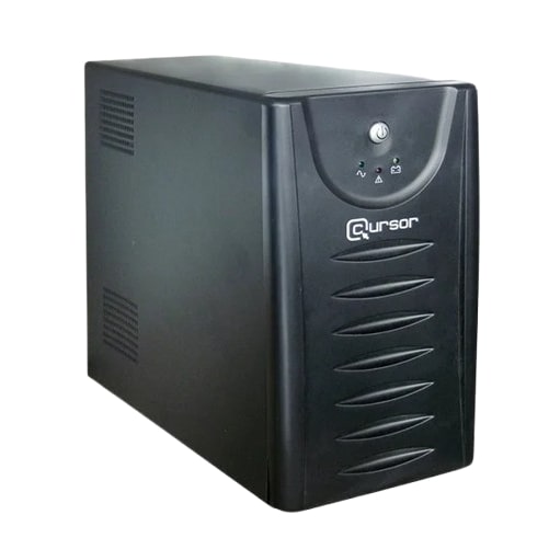 Stay powered and protected with the Cursor 1500VA UPS/Cursor uninterruptible power supply. Automatic voltage regulation & surge protection.