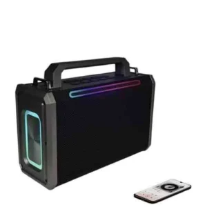 Experience L208 Bluetooth speaker with deep bass subwoofer,karaoke speaker with MIC support high power sound.Perfect for Karaoke,parties & music events.