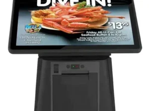 hop POS machine with inbuilt 80mm thermal printer, high-speed receipt printing and smart touchscreen system for retail and restaurant billing.