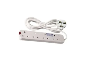 Buy Power King 3m power extension cable with long cord power extension durable, versatile & ideal for home & office.Power extension for multiple devices.