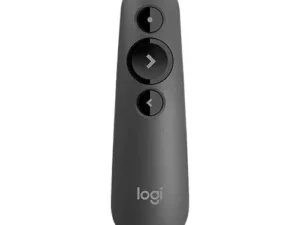 Enhance your presentations with Logitech R500s Laser Presentation Remote.Logitech PowerPoint Remote offers intuitive slide navigation.