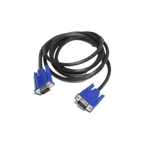 Connect older devices with a VGA Cable.Durable VGA Video Cable transmits analog video from your PC or laptop to monitors and projectors.
