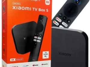 Upgrade your TV with the Xiaomi TV Box S (2nd Gen) 4K Ultra HD. Enjoy stunning 4K streaming, Dolby Vision, HDR10+, and immersive Dolby Audio.