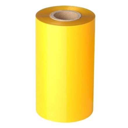 110mmX300m yellow resin ribbon