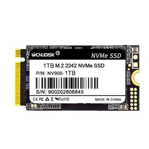 Upgrade to NVMe speed today!Boost your laptop/small PC with a 2242 NVMe 1TB SSD. Enjoy lightning-fast boot times,rapid app loading.