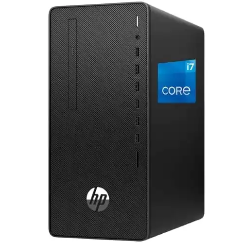 Get powerful performance with HP 290 G4 Microtower.Intel Core i7-10700 reliable & affordable PC is perfect for business,home office & daily computing tasks.