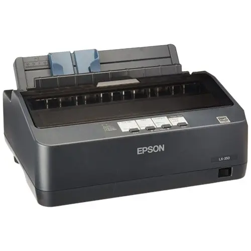 Get reliable,cost-effective printing with Epson LX-350 dot matrix printer.Best for,invoices,receipts,durability,versatile USB,serial,parallel connectivity.