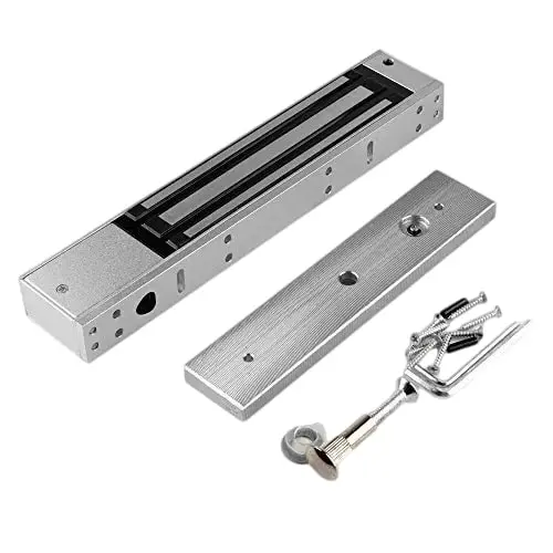 Secure your single door with the Maglock 280KG (600LB) electric lock.This 12V access control system offers superior holding force,easy installation.