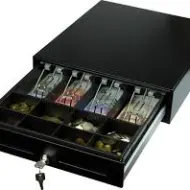 Electronic Cash Drawer for (POS) System with 4 Bill 5 Coin Cash Tray - Image 4