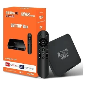 Experience smooth, high-resolution streaming with a 4K Ultra HD Android TV Box. Powered by Android OS, access endless entertainment options with ease.
