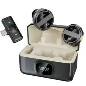 Recording on YouTube, TikTok & more made easier with clear, high-quality audio for your videos & streams with a wireless lavalier microphone system.